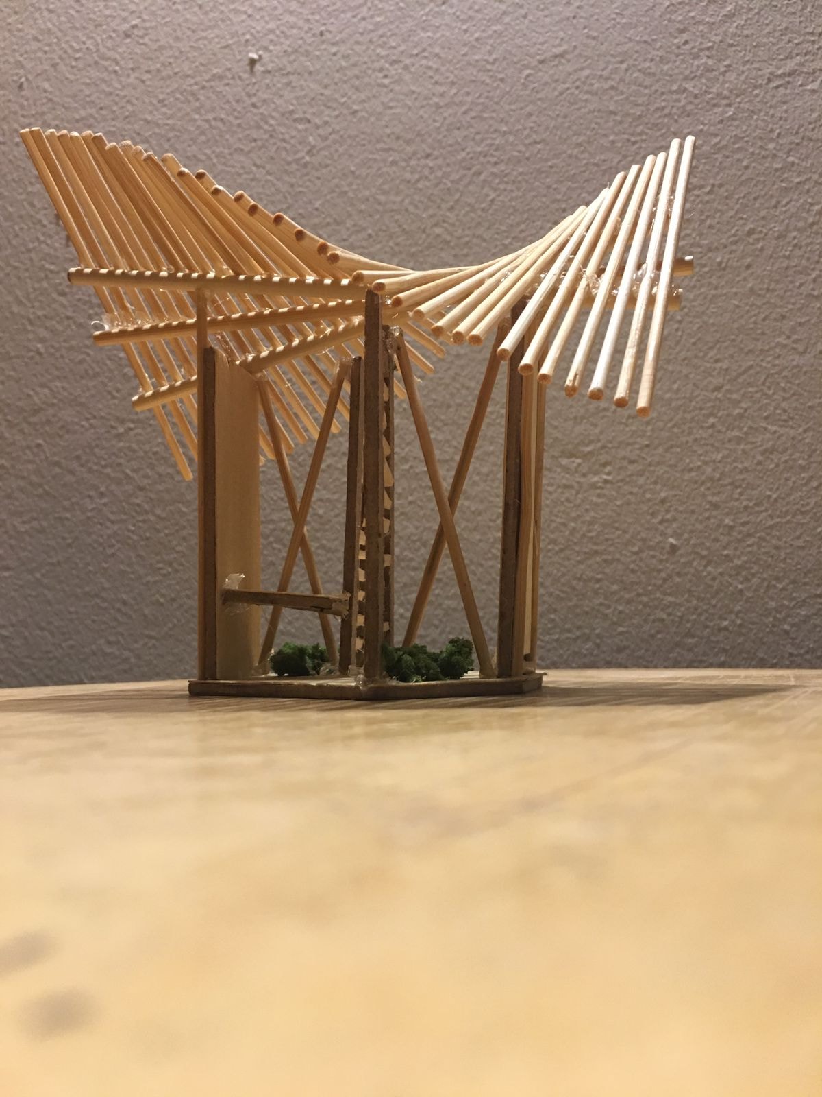 小型画廊·木制模型-8