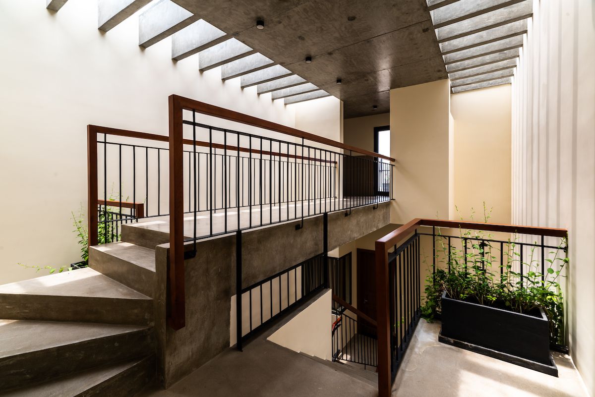 越南 Minaka 城市住宅的室外室内一体化设计-7