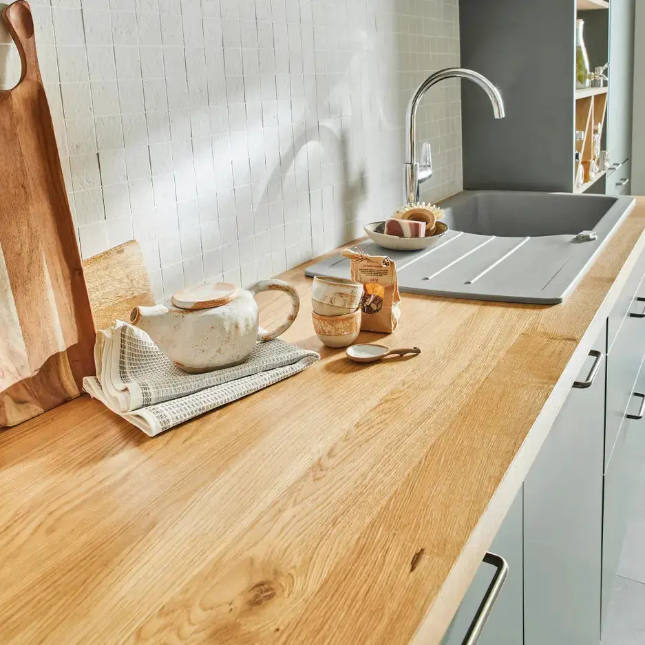 自然色厨房设计,开放式隔墙打造舒适空间-10