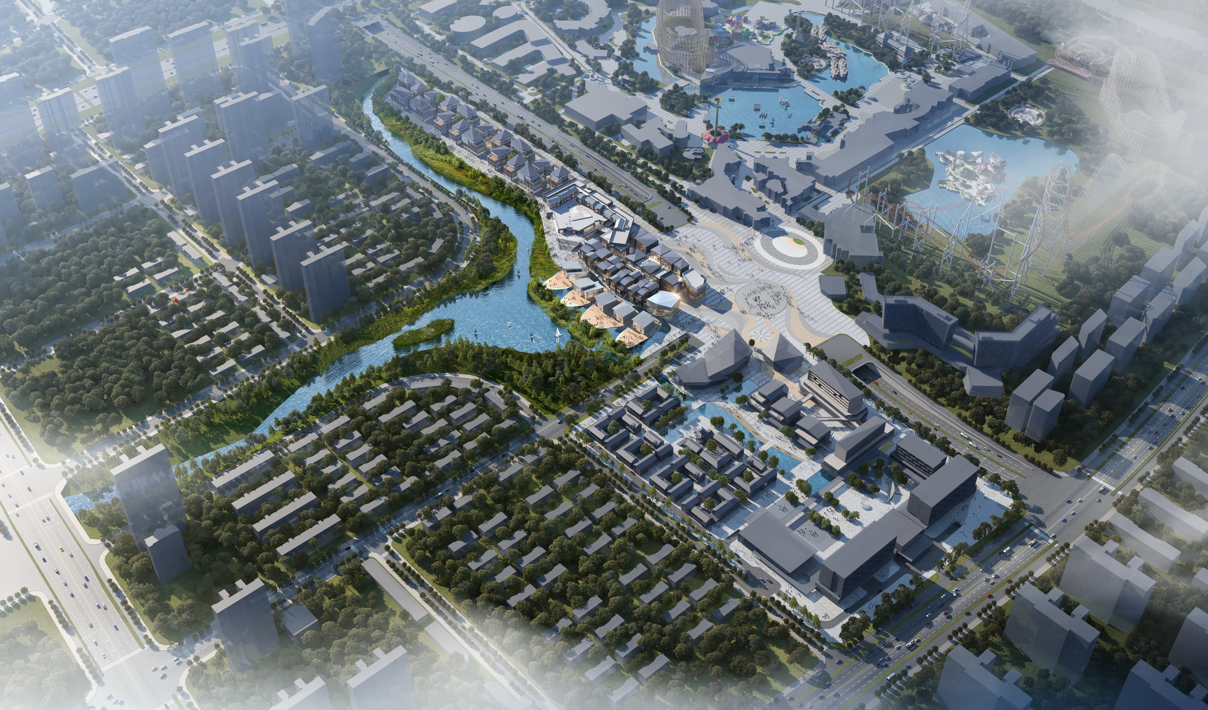 襄阳华侨城文化示范区欢乐小镇-27