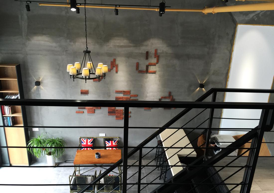 小空间大能量，工业风办公室设计-8