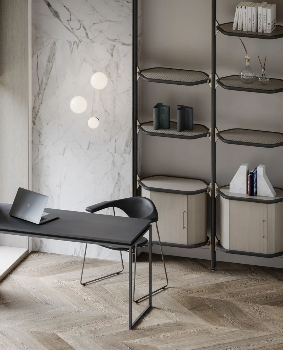 105㎡现代简约家居-21