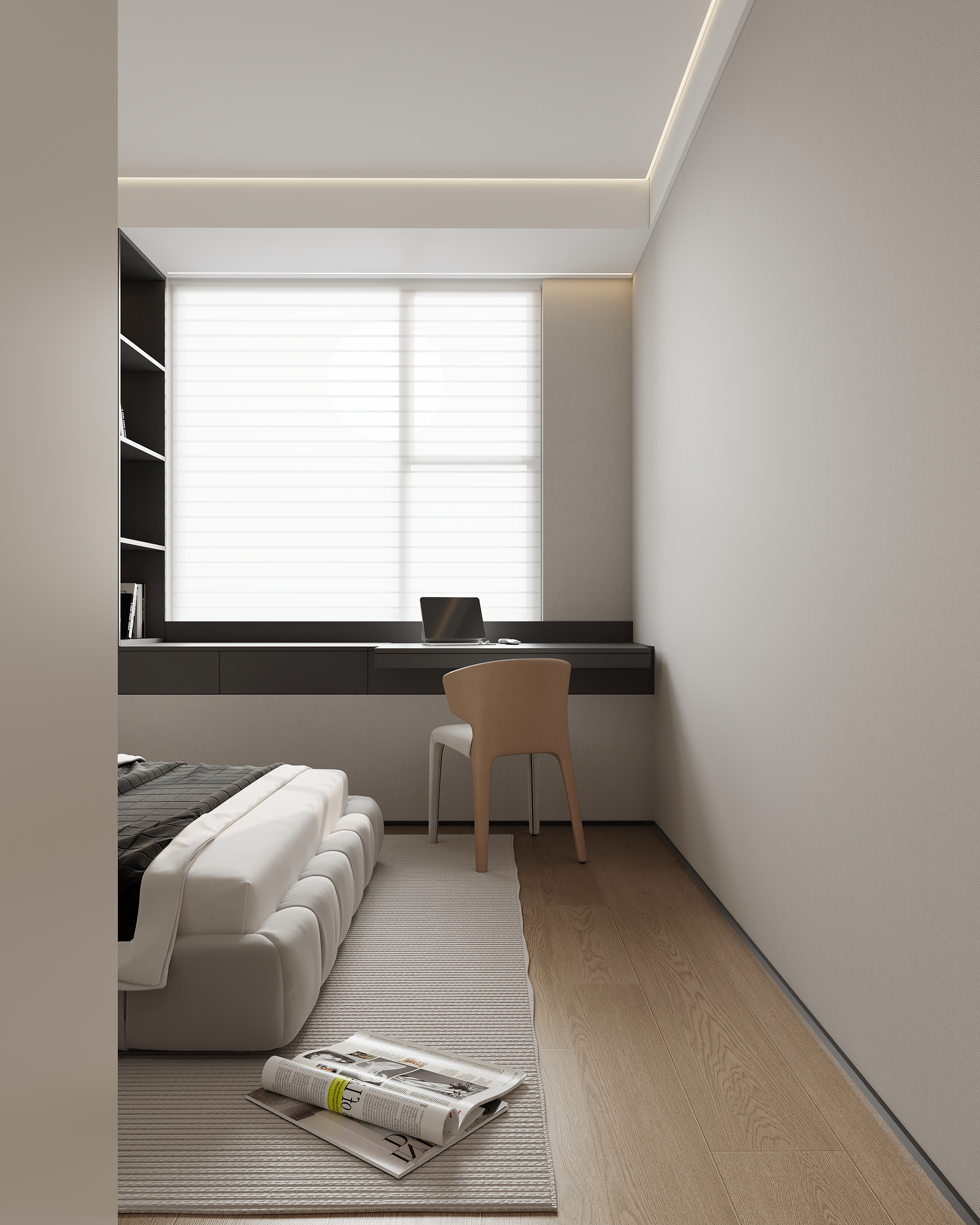 温州 170㎡极简平层丨中国温州丨魔戏空间设计-40