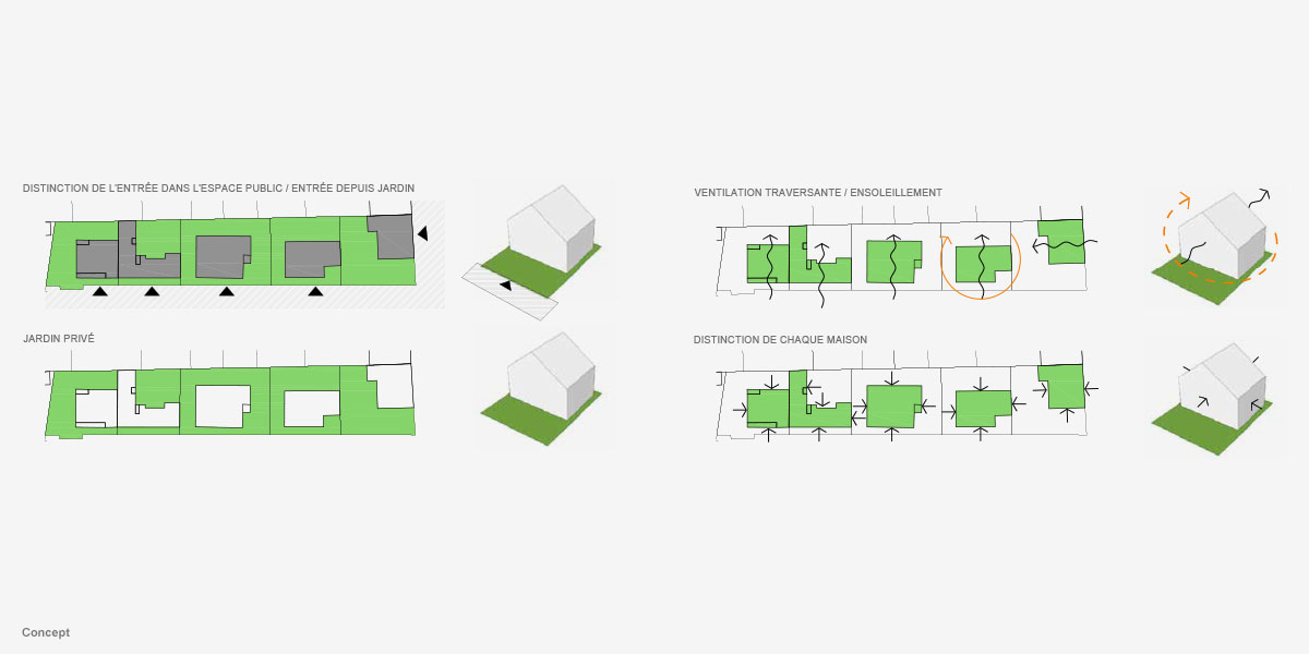 10 logements collectifs individualisés - CoCo architectureCoCo architecture-3