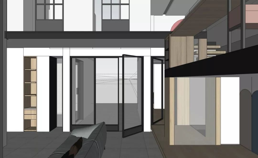 三口之家地下娱乐空间，趣味层高打造多功能生活场所-119