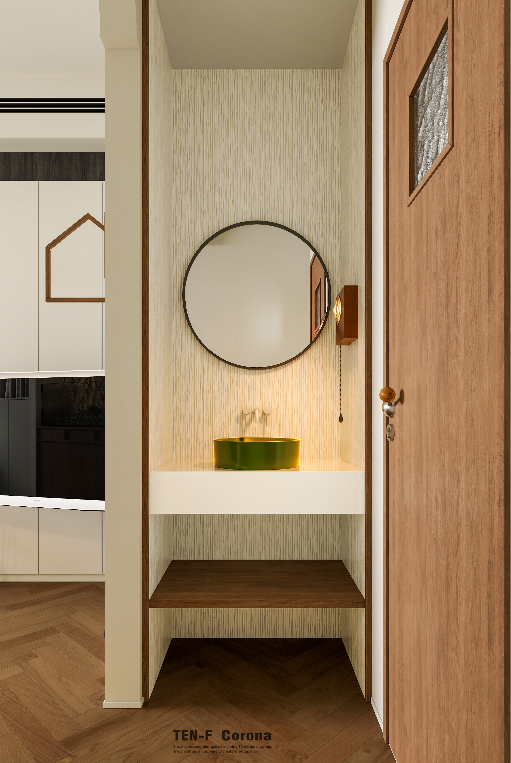 近期渲染  叠墅渲染表现-9