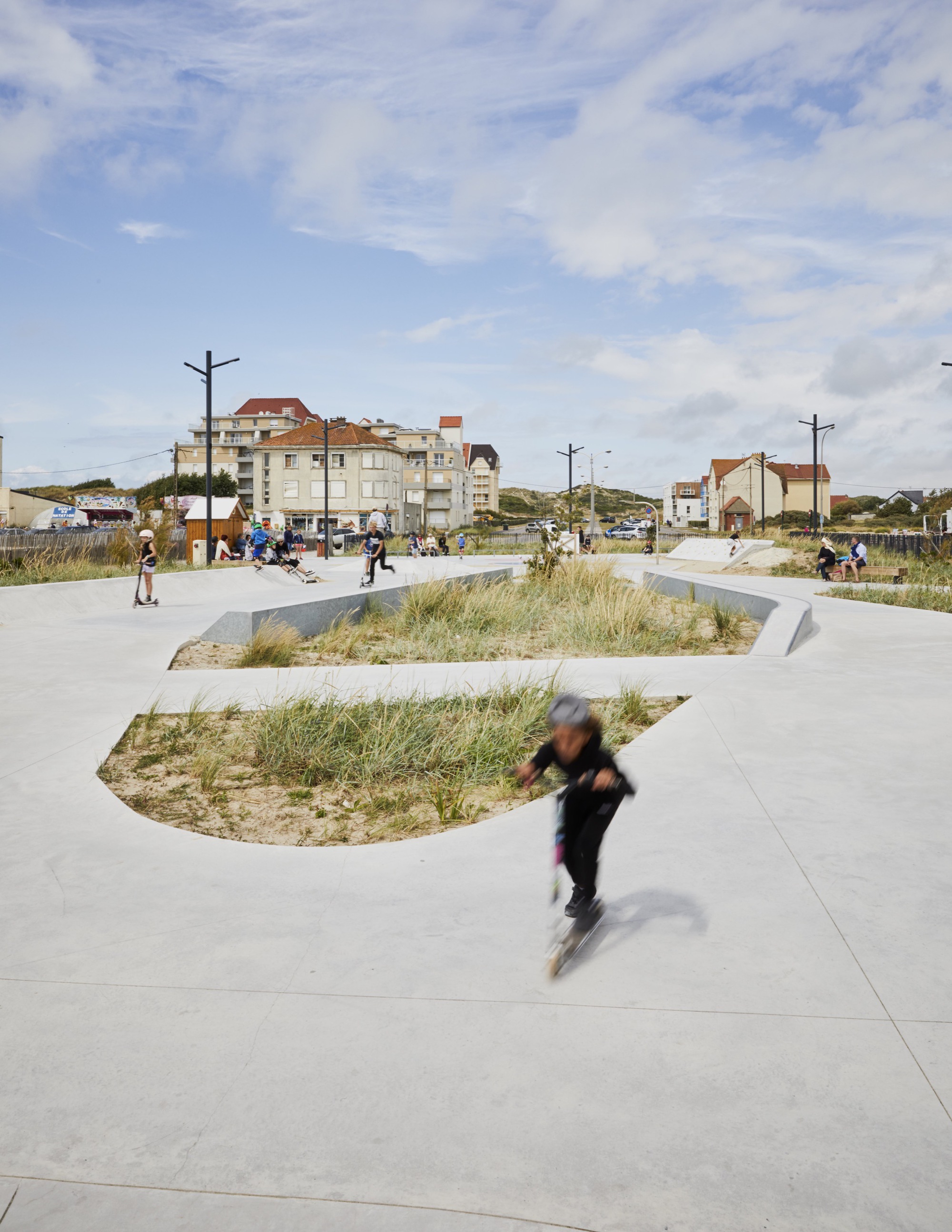 斯特拉普拉日滑板公园丨法国丨Espace Libre-27