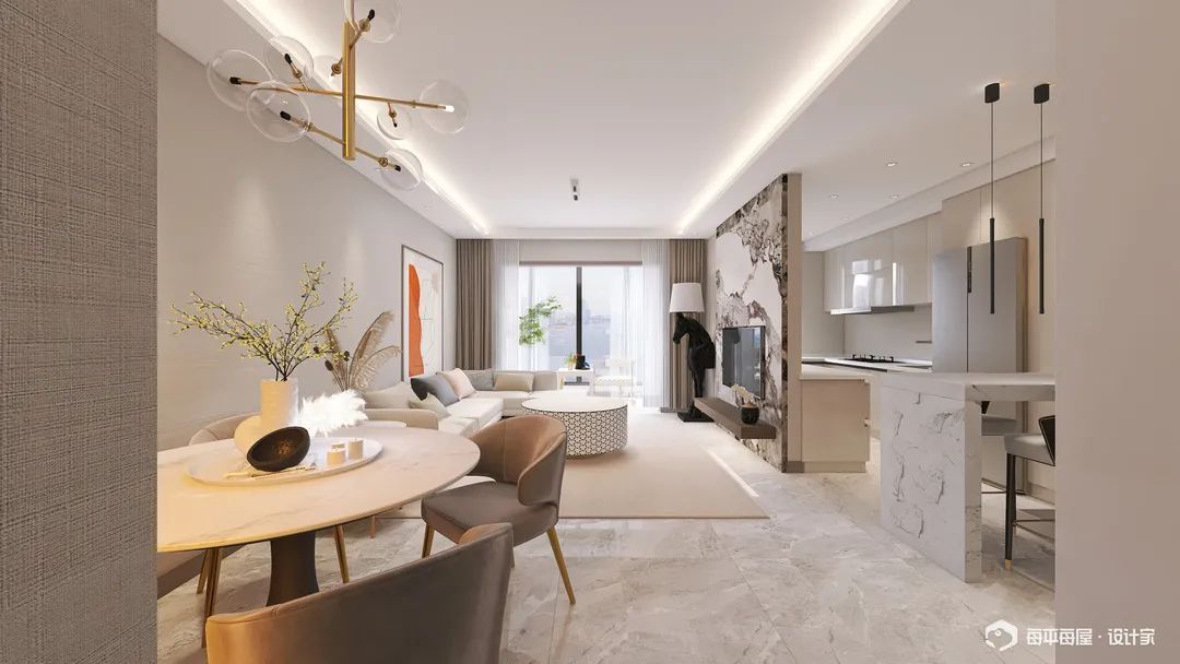 轻奢三居室设计丨中国北京丨刘子政-16