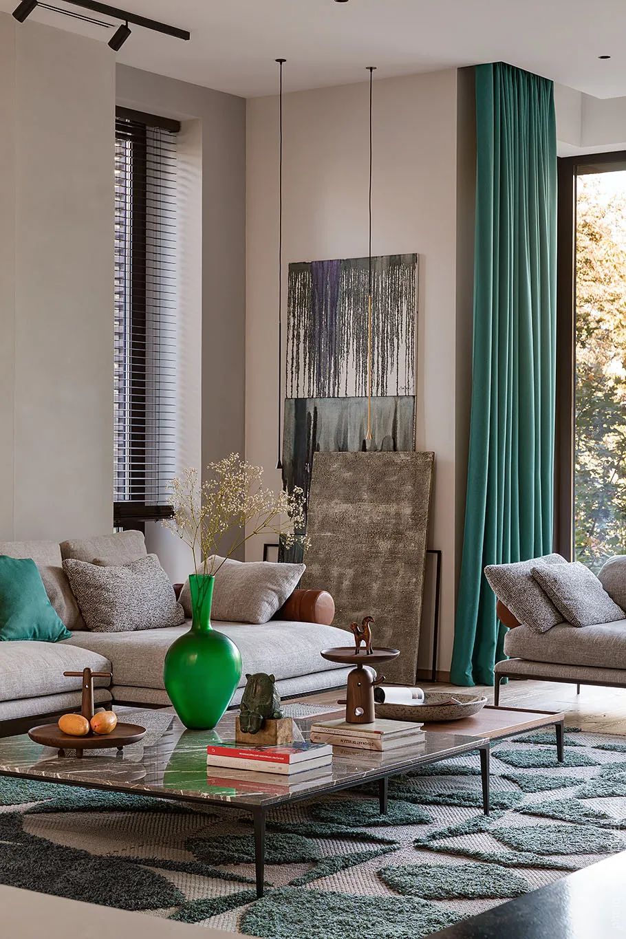 乌克兰基辅大地色别墅丨Oleksienko Architects-13