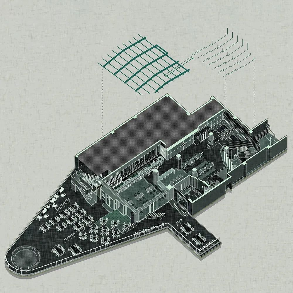 WAA Riverside 餐吧空间设计丨中国北京丨未来以北工作室-3
