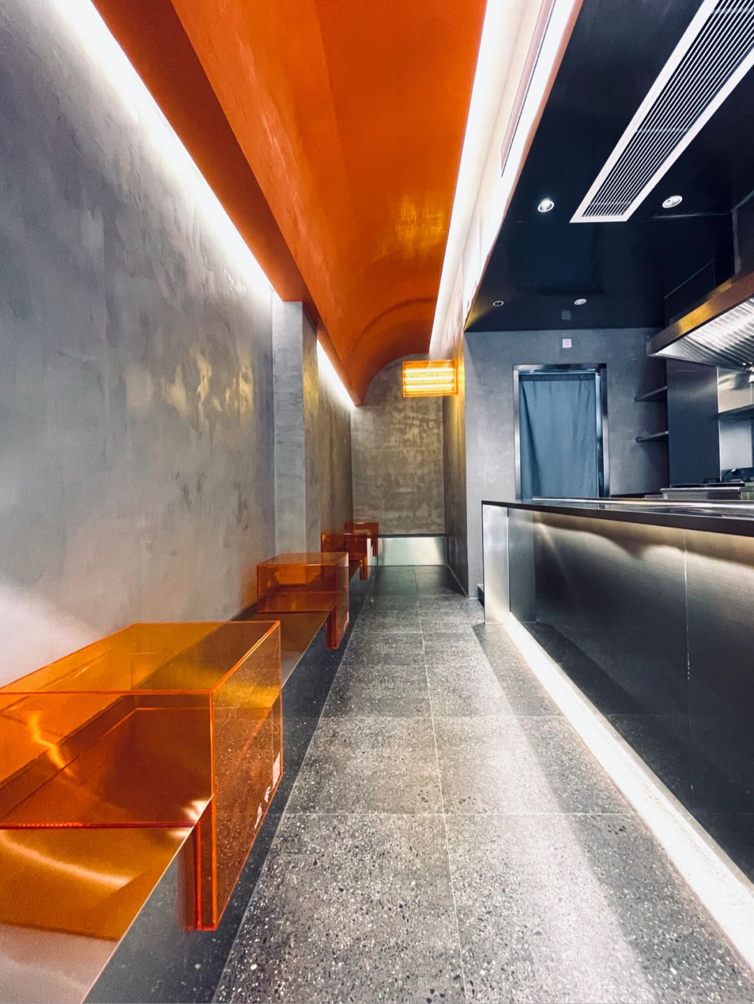 网红炸物店工装改造-4