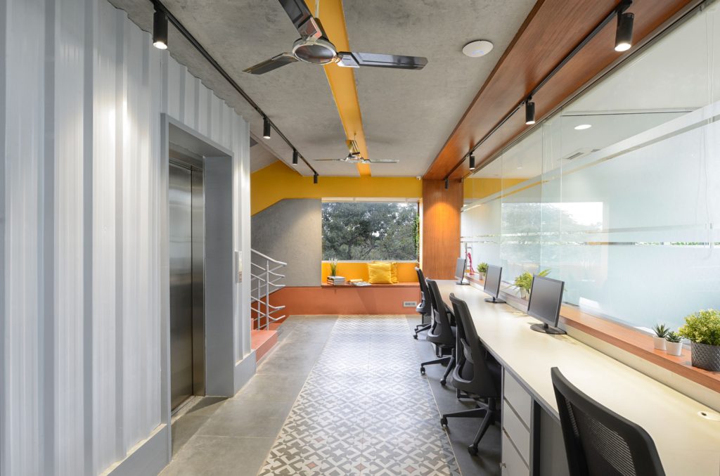 This Office in Hyderabad Repurposed an Existing On-site Concrete Structure | Spacefiction Studio-20