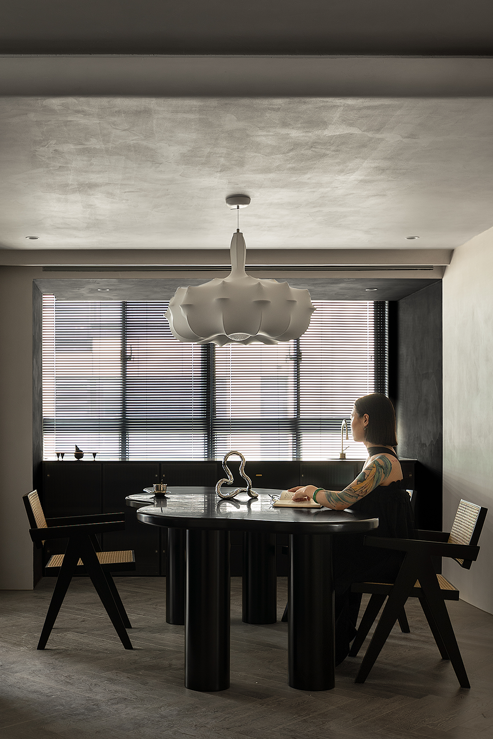 安徽合肥庐月湾 140㎡极简私宅丨中国合肥丨量子空间设计-21