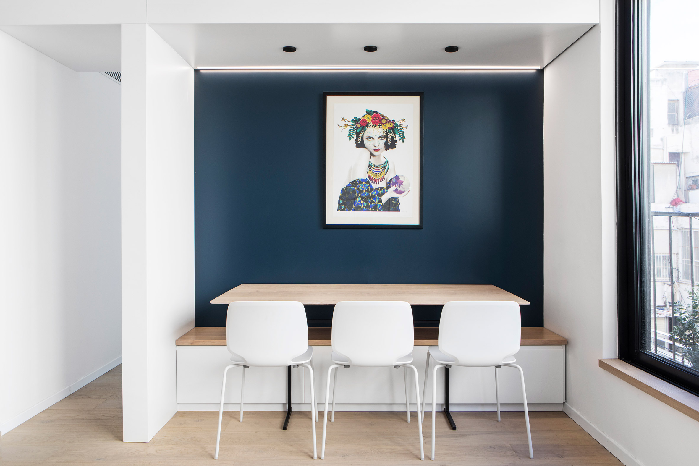 Maayan Zusman replaces walls with cabinets to save space in Tel Aviv home-2