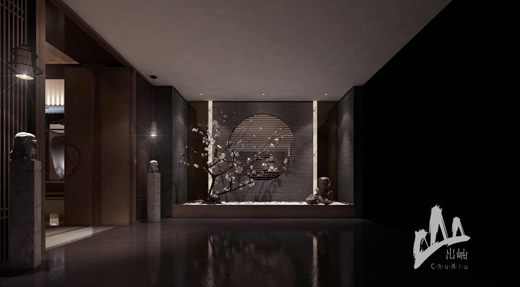 齐土展厅 | 清雅简约东方意蕴-2