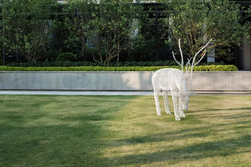 佛山中洲府展示区景观设计丨中国佛山-50