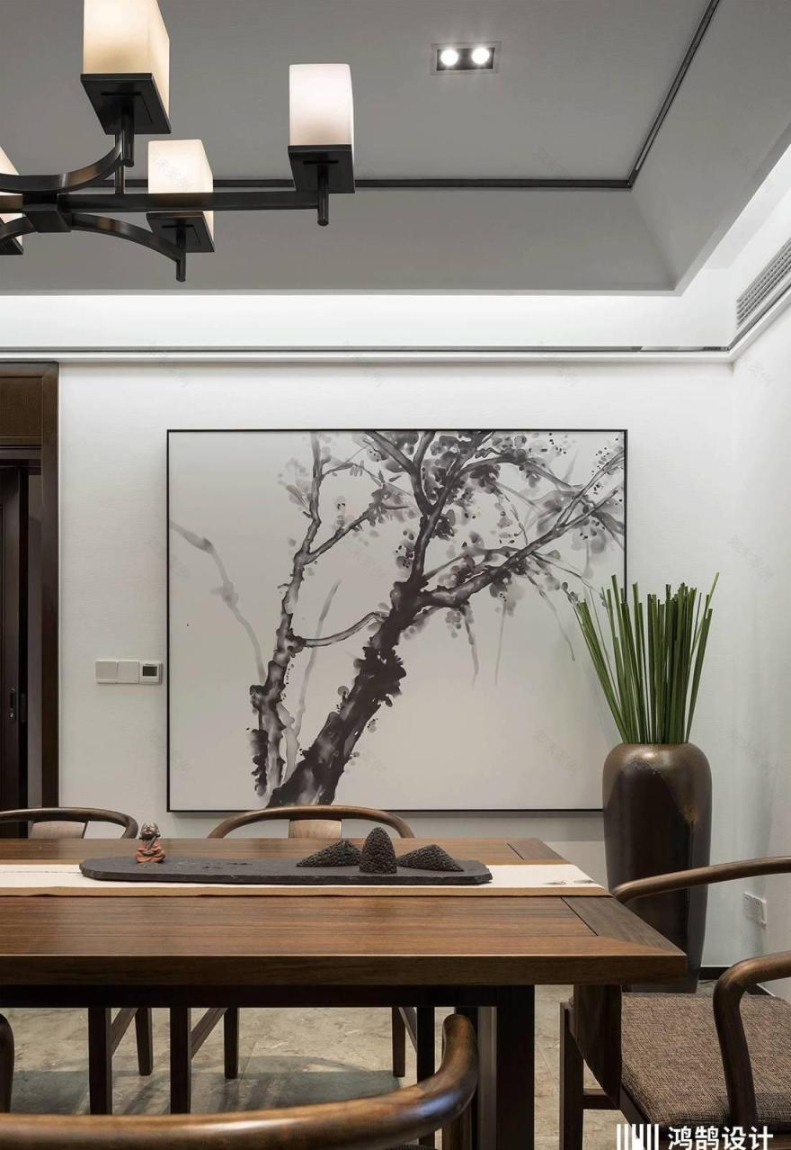 新中式家居设计,打造宁静致远的东方美韵-19