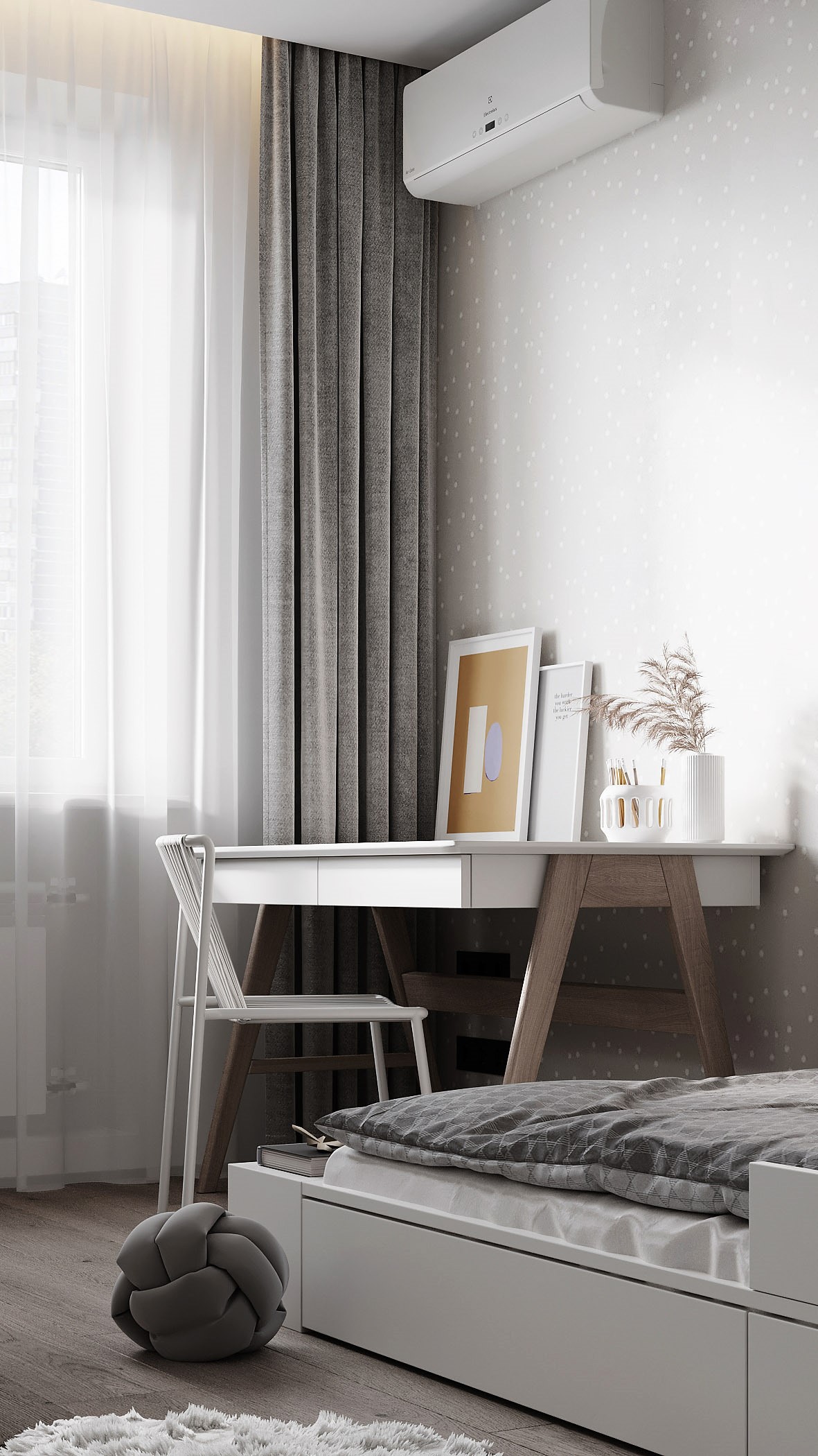 灰色系-极简风住宅设计-19