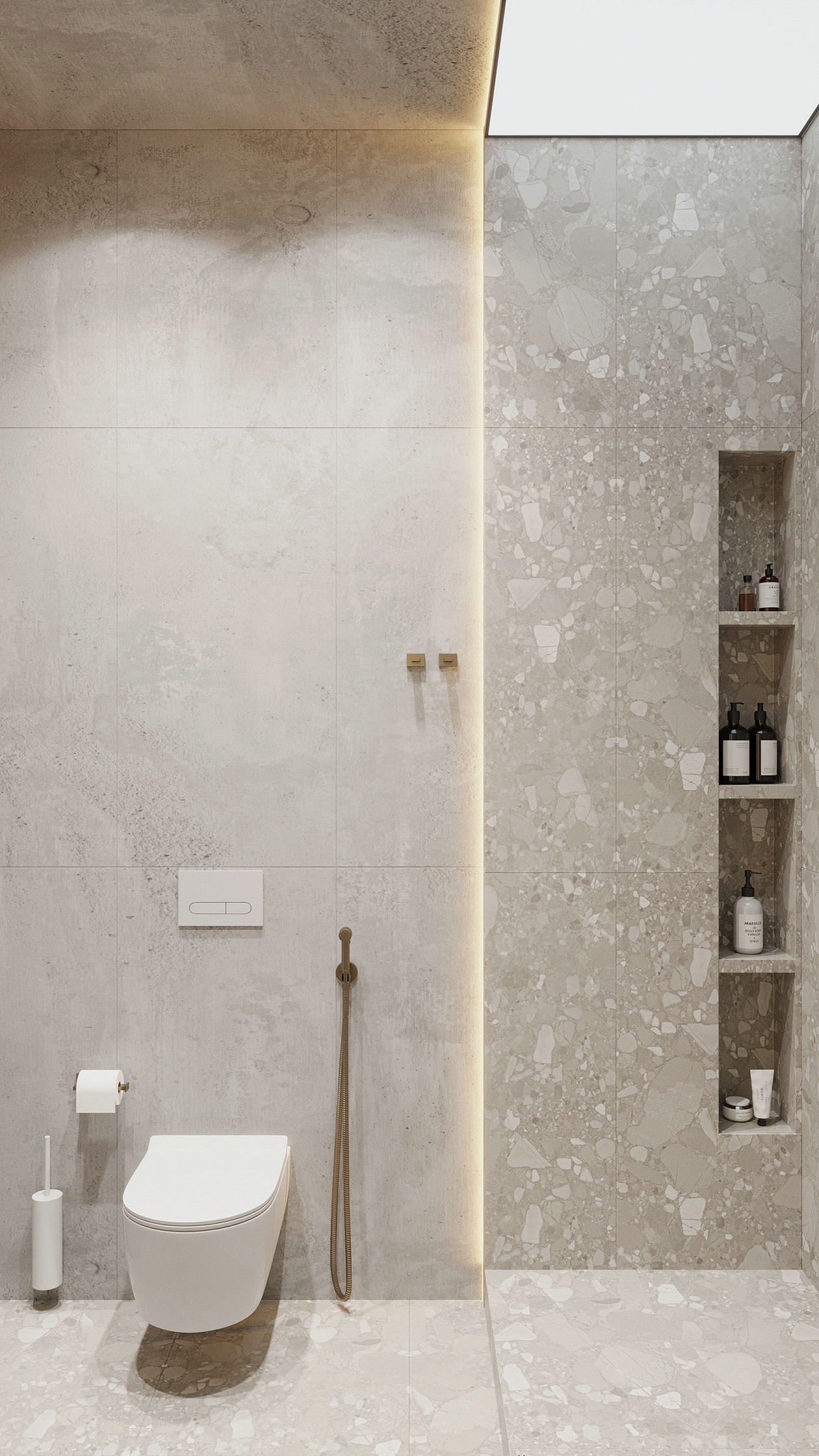 俄罗斯浅色系住宅设计-12