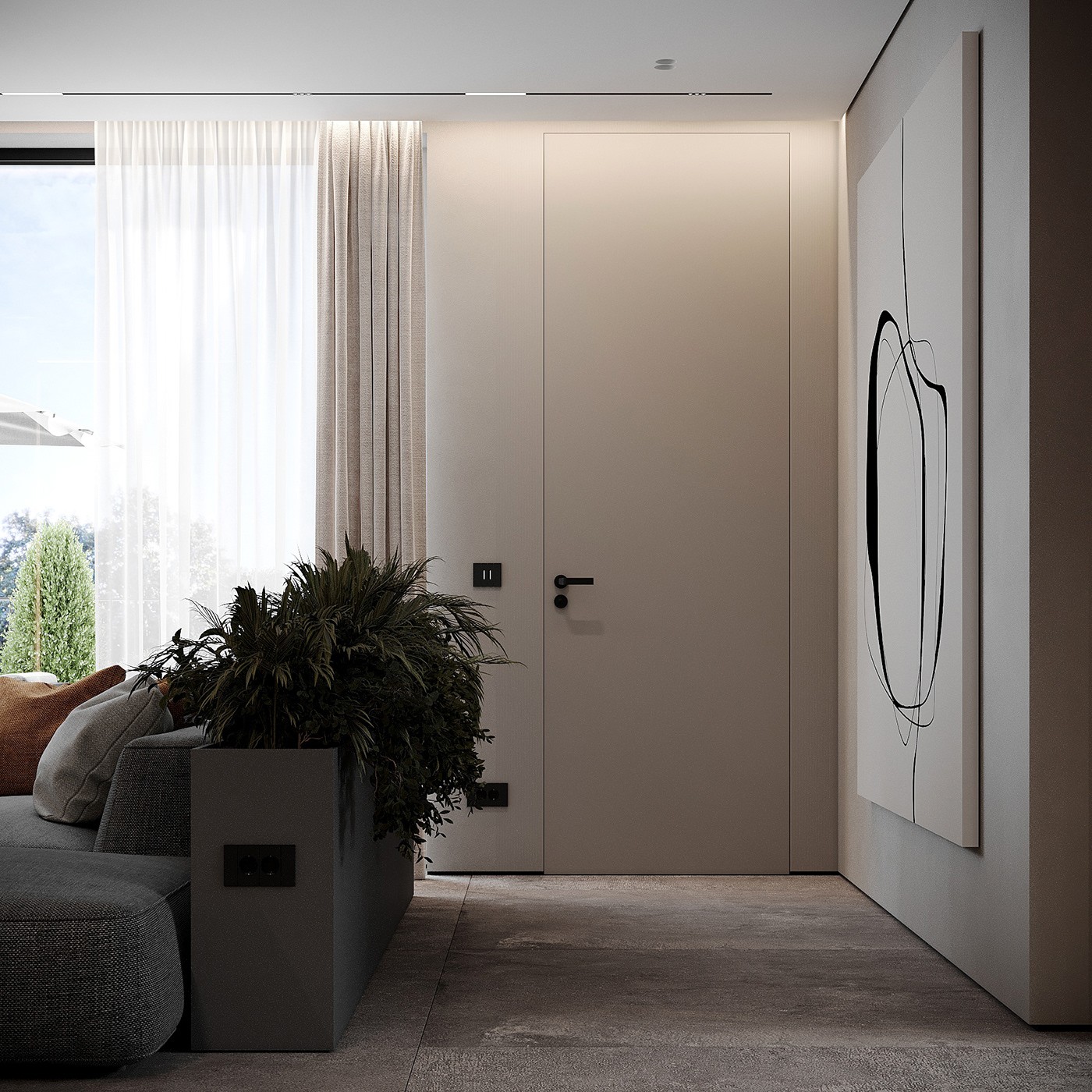 原木遇上黑白  暗黑轻奢也太耐看了-3