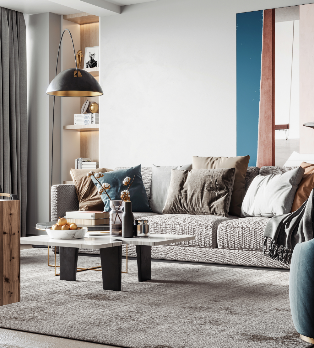 北欧轻奢风，打造简约舒适空间-1