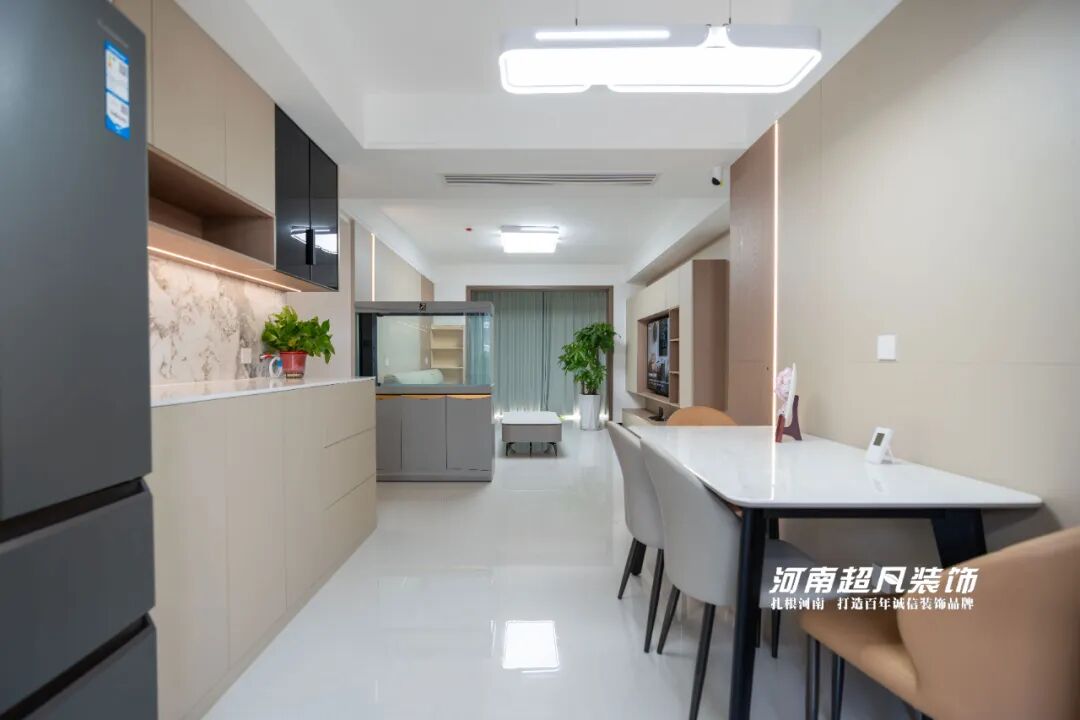 完工首发丨二七区中铁电气化家园，128㎡现代简约，让空间回归纯粹-121