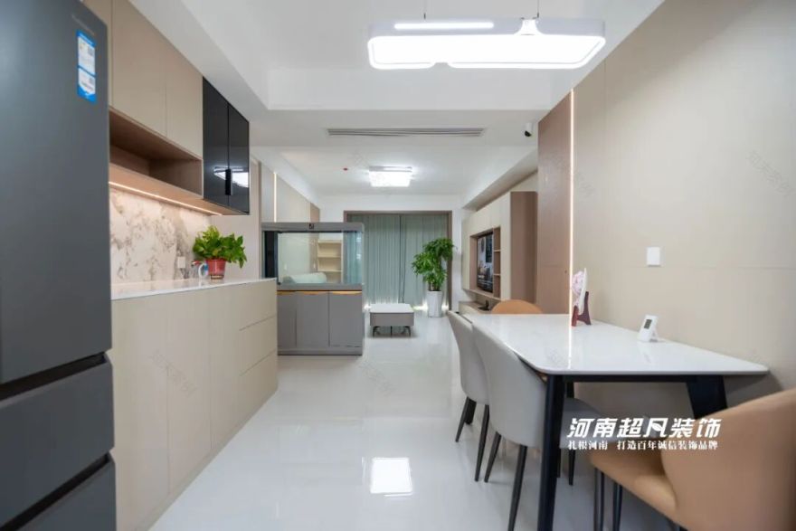 完工首发丨二七区中铁电气化家园,128㎡现代简约,让空间回归纯粹-121