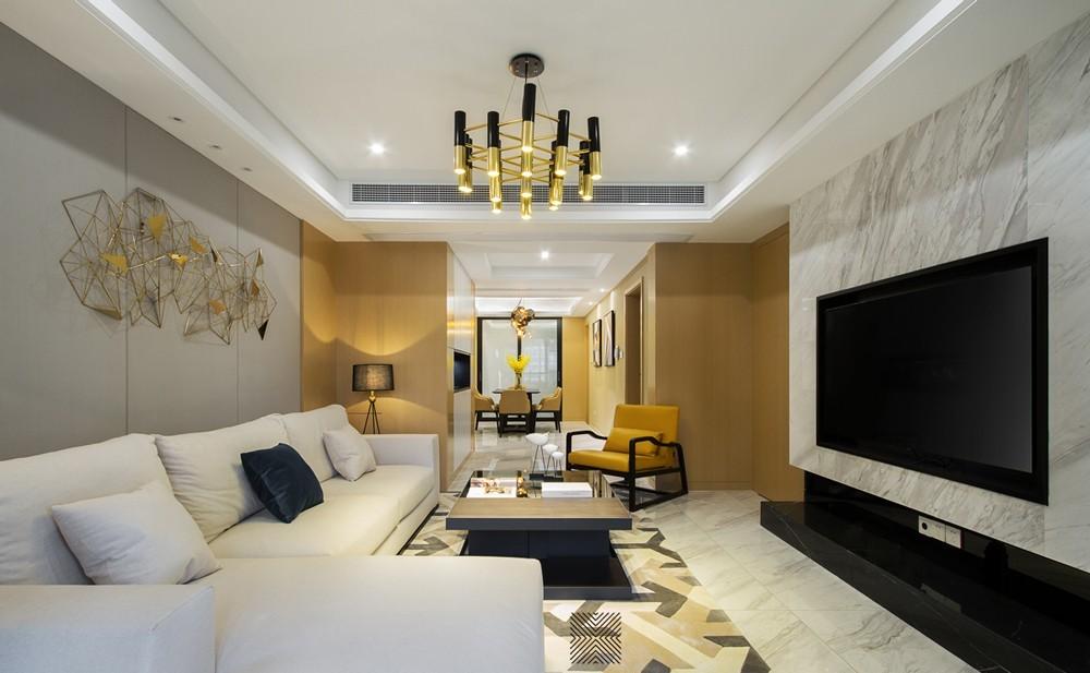 《橙·邂逅》现代风格设计,简约舒适小轻奢-2