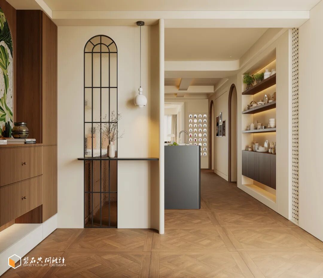 磐石设计|复古情调叠加现代审美创造惬意的生活片场-40