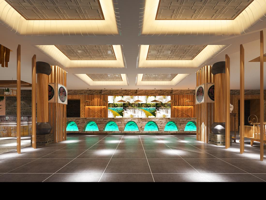 贵州小七孔布依风情民宿设计-24