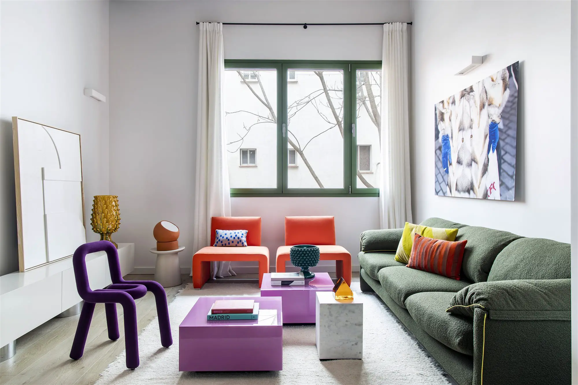 马德里色彩斑斓的古宅改造 | 历史与现代的完美融合-5