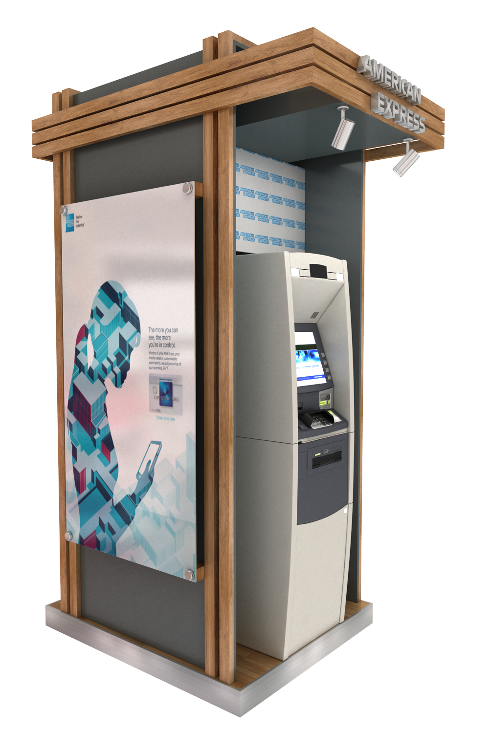 展位 美国运通 自动取款机-2