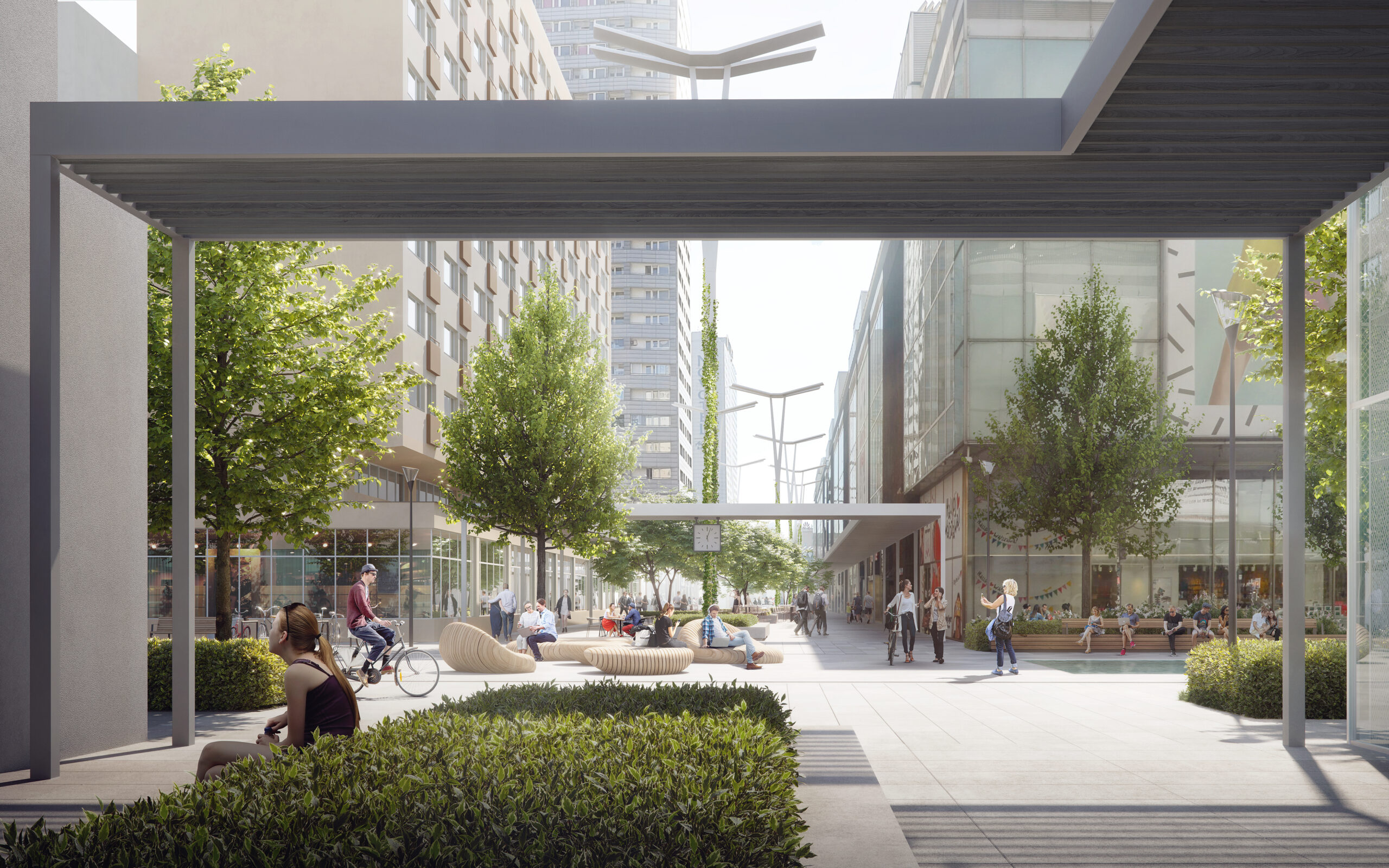 Złota Street城市景观项目丨PolandWarszawa-15