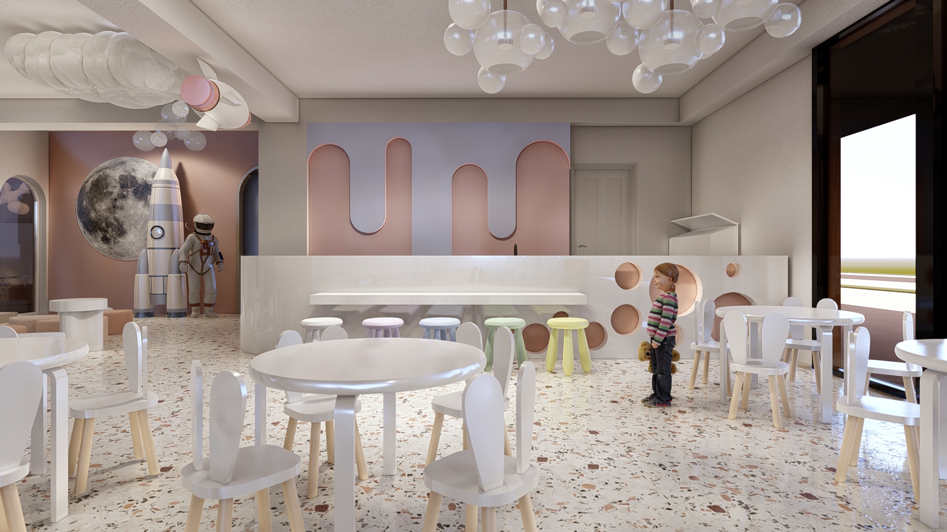 Kindergarten Interior Design | Kids Educational Center-3