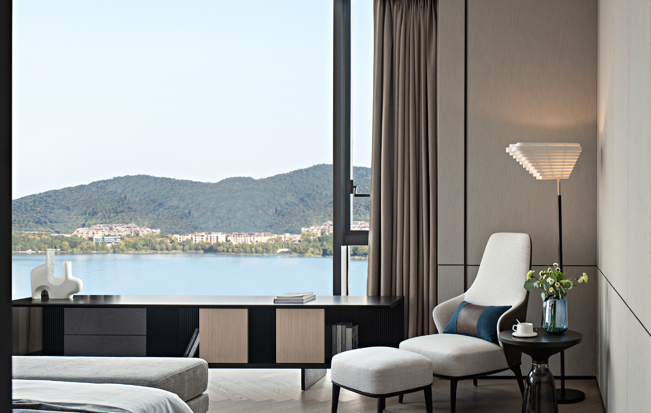 长沙450㎡大平层 | 面朝湖心，春暖花开-50