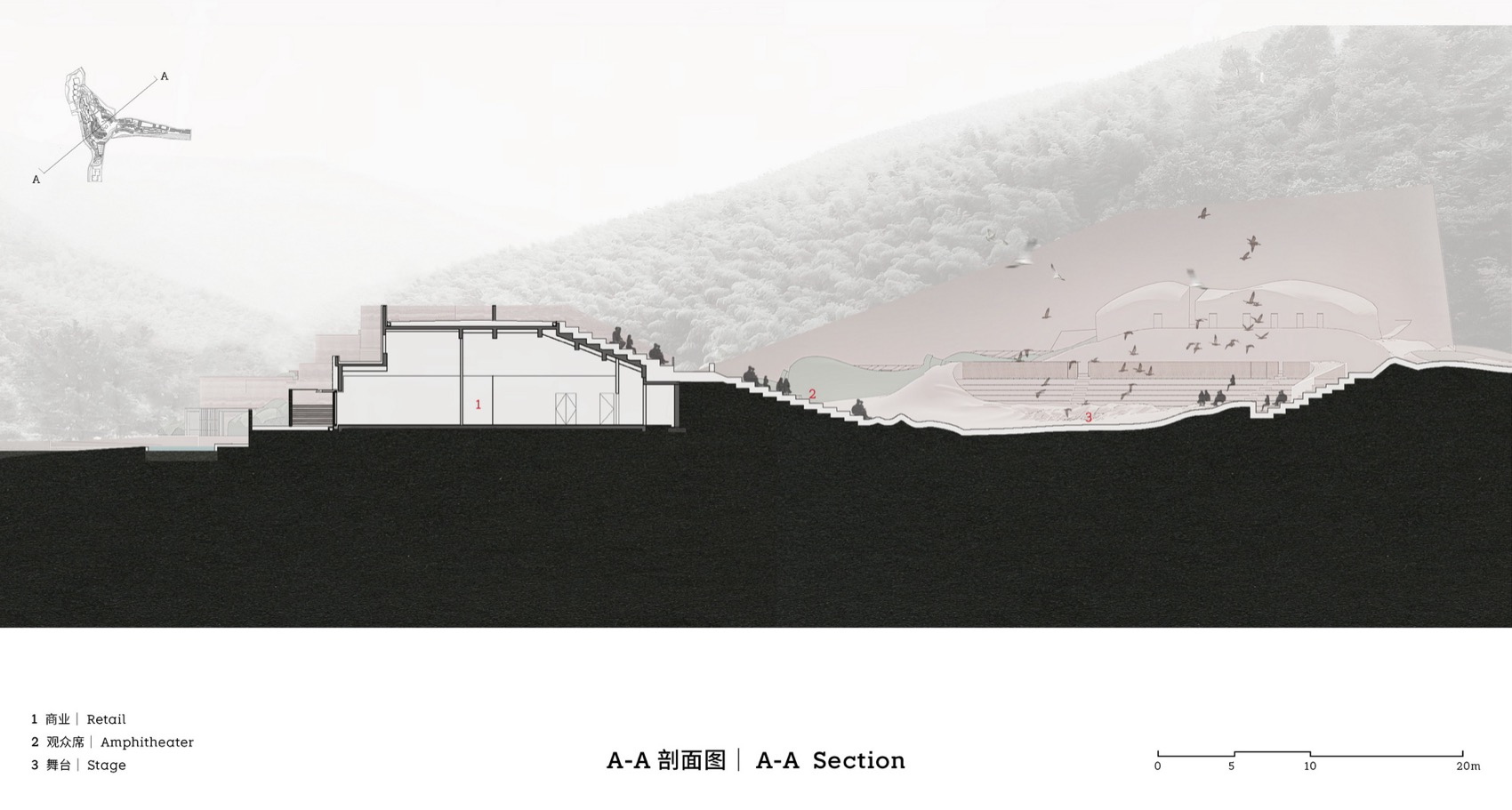 窑湖小镇飞鸟剧场丨中国无锡丨goa大象设计-98