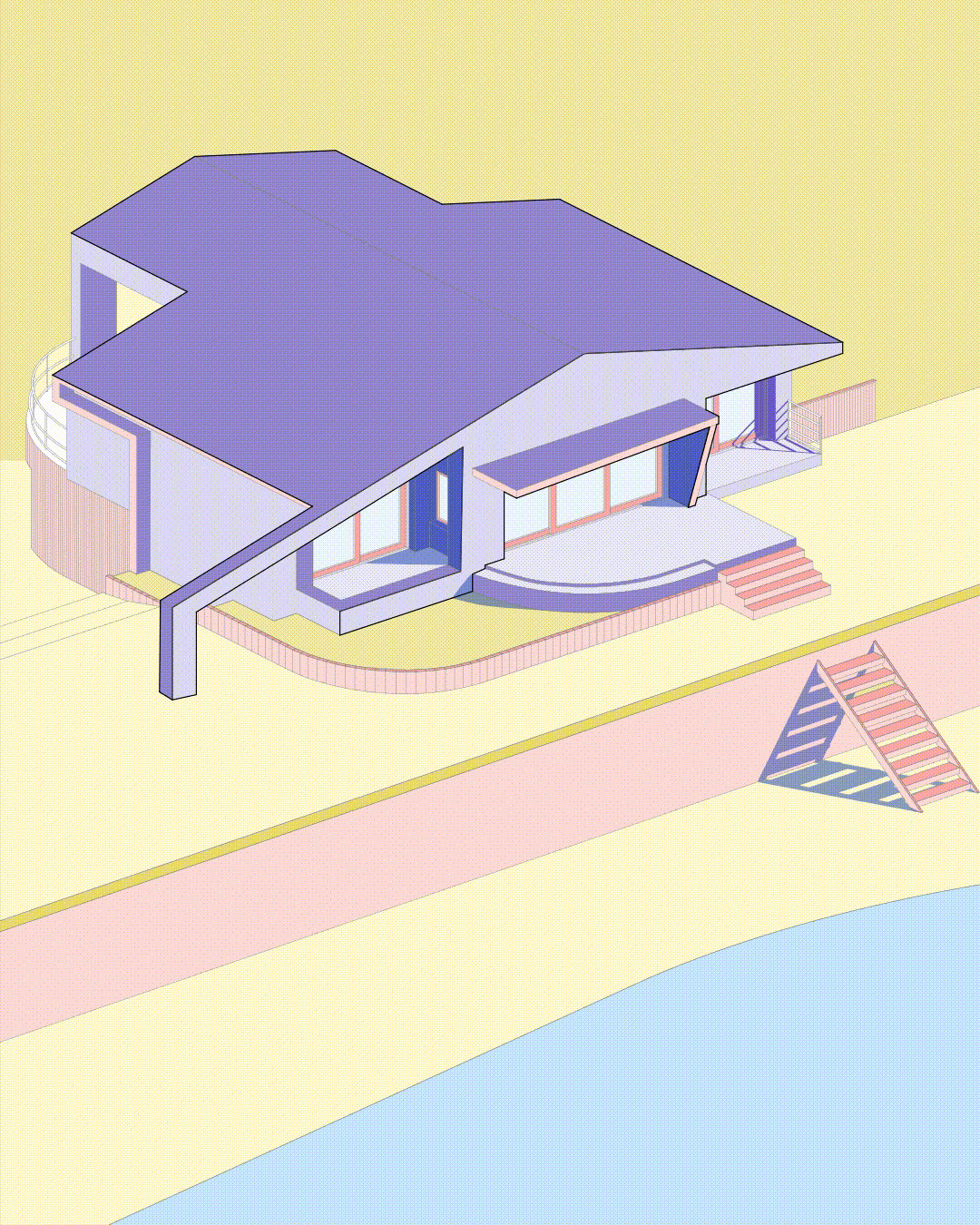 自建别墅室内丨法国-45