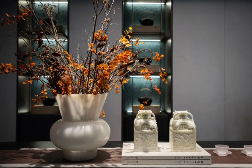 金成·大唐销售中心 | 东方礼制五进归家,现代人文美学之作-121