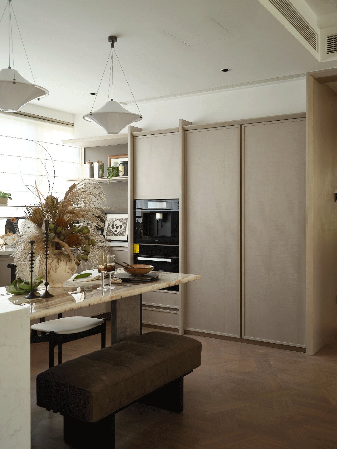 东莞华润旗峰润府120㎡《和‘班味’断交》| 上海岳蒙设计-24