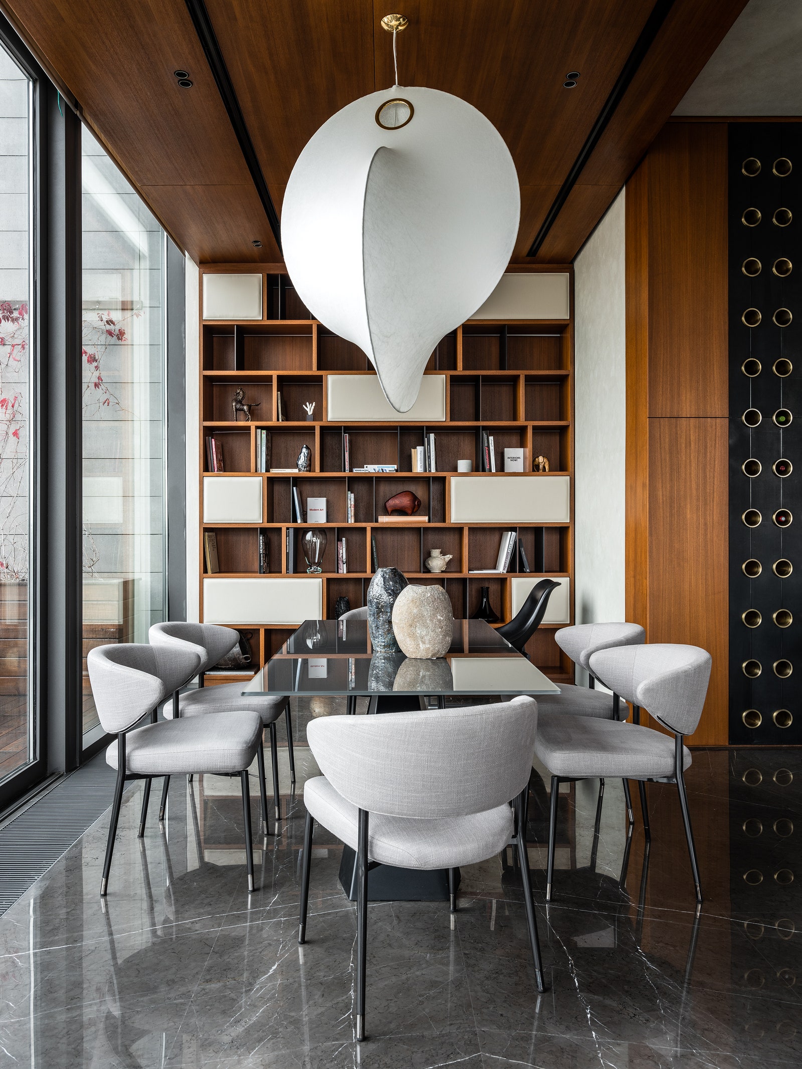 莫斯科160㎡带全景窗公寓设计丨俄罗斯莫斯科丨设计师 Евгения Дьяконова-22