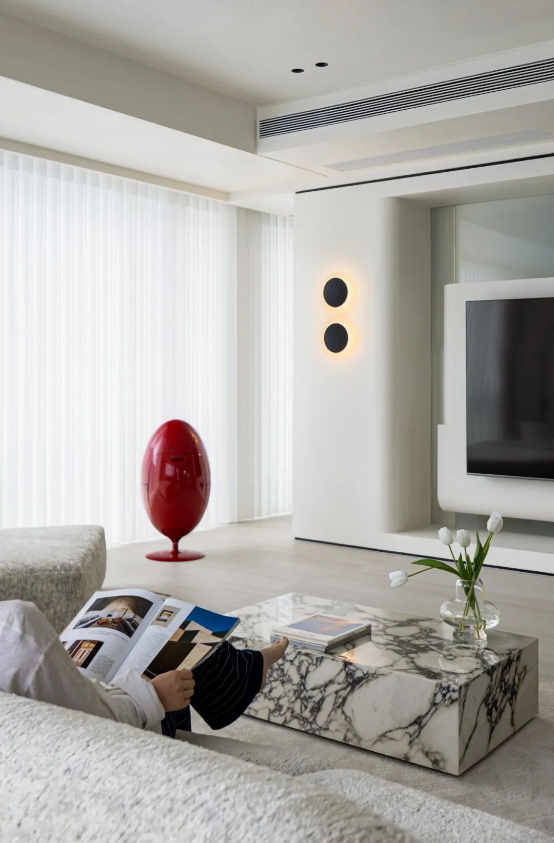 德清绿城凤栖云庐 220㎡极简叠墅精装修改造项目丨本空设计工作室-31