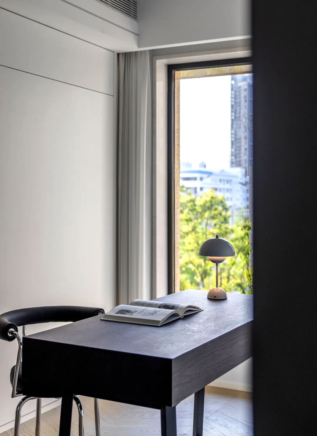 黑白灰的优雅奏鸣曲 · 原石空间设计的 170㎡上跃公寓丨中国温州-26