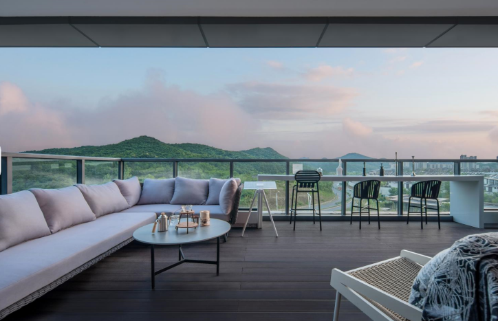 332㎡山间豪宅 | 品茶、品风、品山林-48