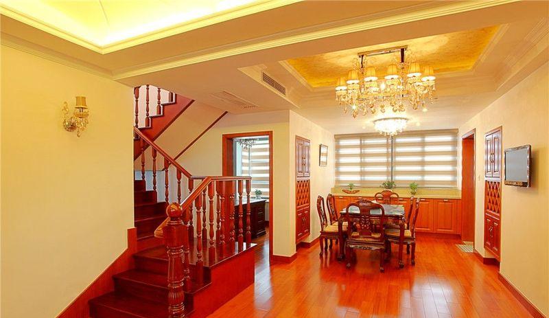 御景豪园复式新中式风 设计施工单位 | 上海腾龙别墅设计-5