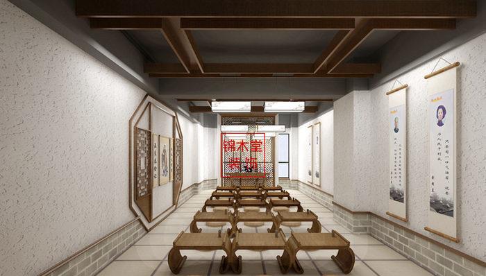 阜阳汉唐宝贝国学馆锦木堂装饰-12
