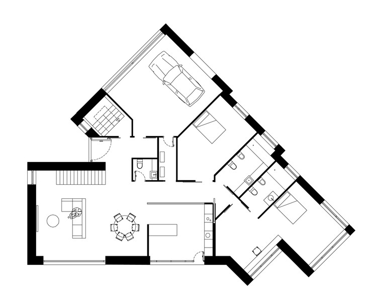 西班牙小城中的石筑家园-16