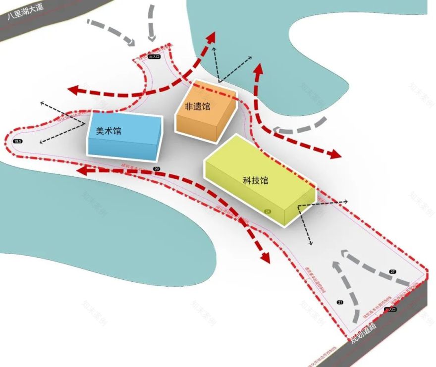项目|山水诗境中的文化容器与数字化建构——九江市科技文化产业园-17