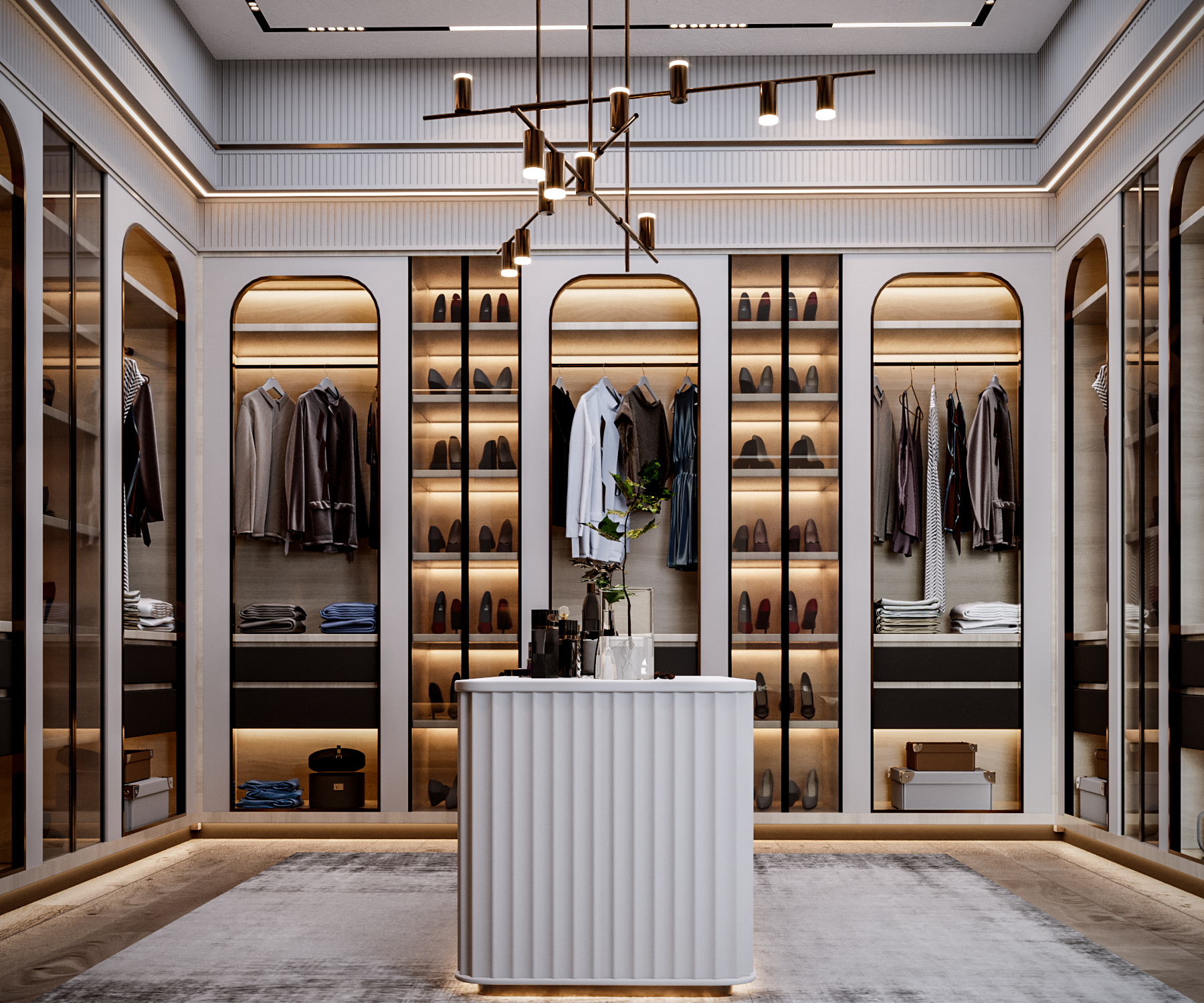 Dressing Bedroom 设计丨沙特阿拉伯丨Perfectostudio0-11