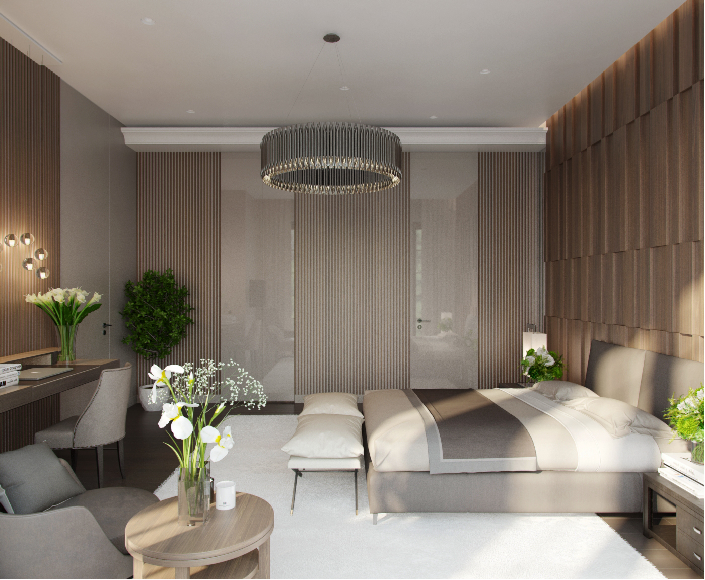 The interiors of the country residence of 1000 m  in Tbilisi Alexandra Fedorova-16
