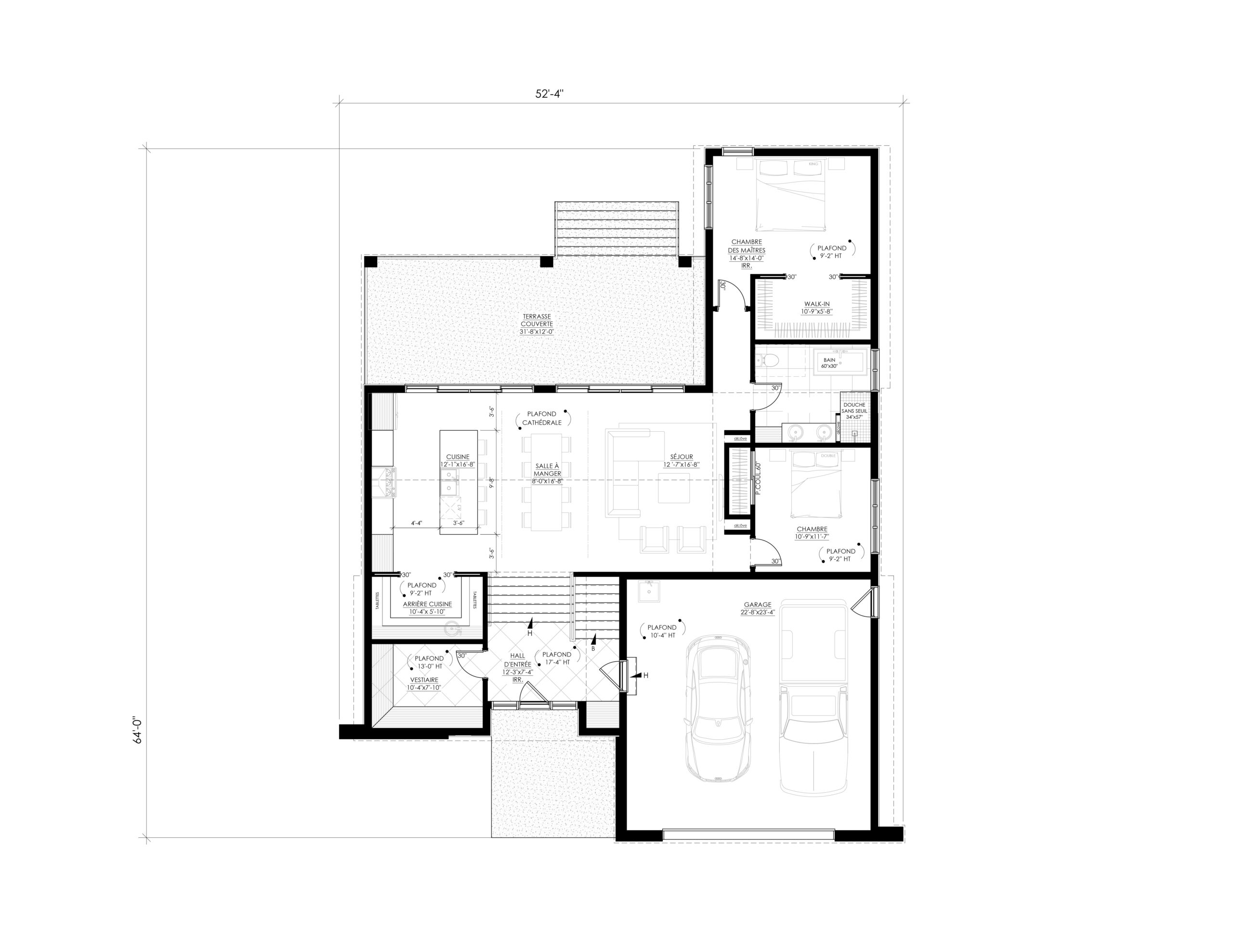 房屋平面图 Ë·255D丨Leguë Architecture-22